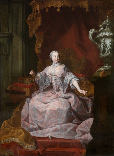 Portrait of Empress Maria-Theresa by Mathias de Visch