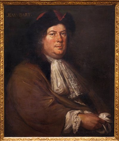 Portrait of Jean Bart (1650-1702) by Mathieu Elias