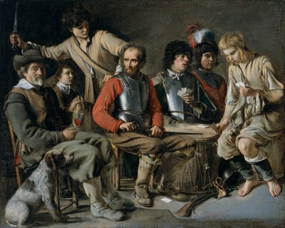 A quarrel, 1640 by Mathieu Le Nain