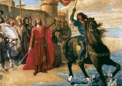 The Reconquista, Spain 13th Century - Alfonso X el Sabio by Matias Moreno Gonzalez
