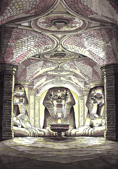 Subway Sphinxes, 2013 by Matt Bannister