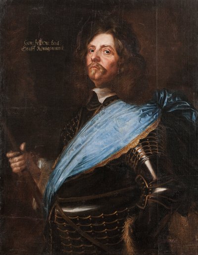 Field Marshal Count Hans Christoffer von Königsmarck by Mattaus the Younger Merian