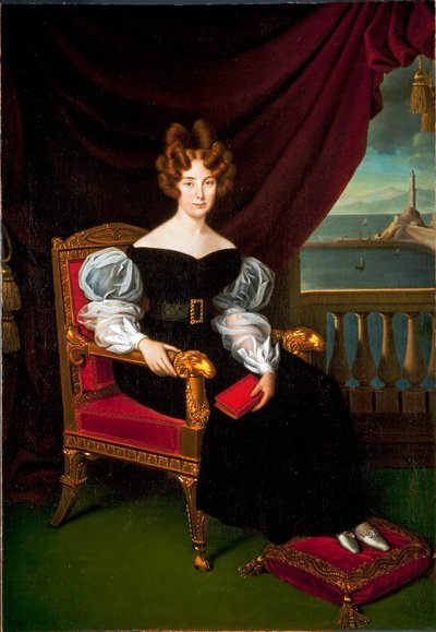 Portrait of Mary Brignole-Sale De Ferrari, Duchess of Galliera by Matteo Antonio Picasso