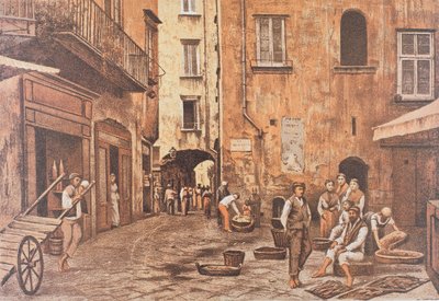 Piazzetta di Porto, Naples by Matteo Zampella