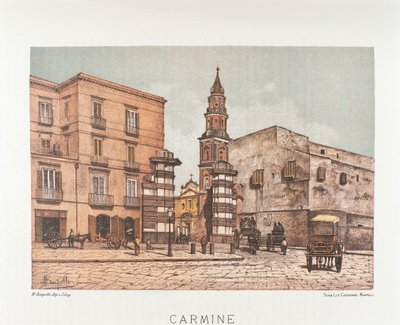 Santa Maria del Carmine, Naples by Matteo Zampella
