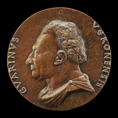 Guarino da Verona, Humanist [obverse] by Matteo di Andrea de Pasti