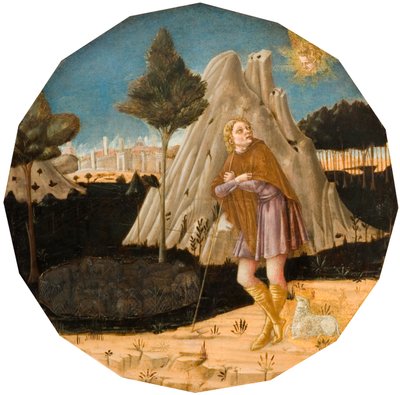Angel Appearing to Joachim, 1500 by Matteo di Giovanni