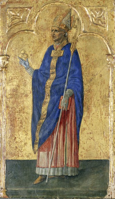 Saint Nicholas of Bari by Matteo di Giovanni di Bartolo