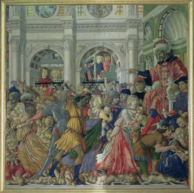 The Massacre of the Innocents by Matteo di Giovanni di Bartolo