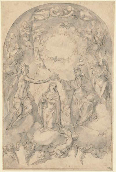 The Assumption and Coronation of the Virgin by Matthäus Gundelach