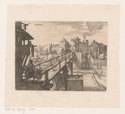 View of Charenton-le-Pont by Matthäus Merian (I)