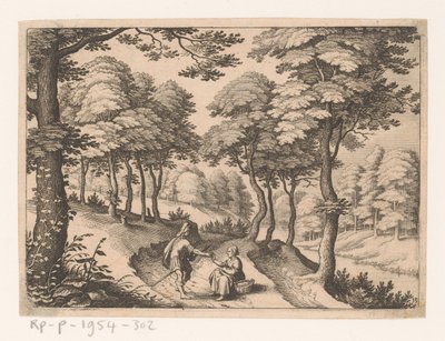 Judah and Tamar by Matthäus Merian (I)