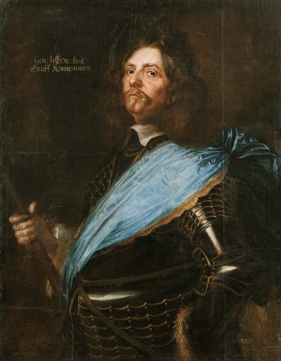 Portrait of Count Hans Christoff von Königsmarck 1600-1663, 1651 by Matthaeus Merian the Younger