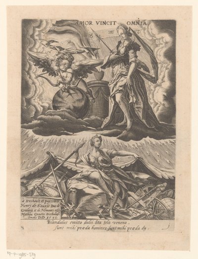 Triumph of Love by Matthaus Greuter