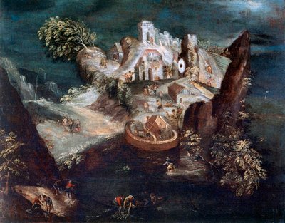 Anthropomorphic Landscape by Matthaus Merian