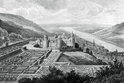 Heidelberg Castle, Germany, 1620, 1903 by Matthaus Merian