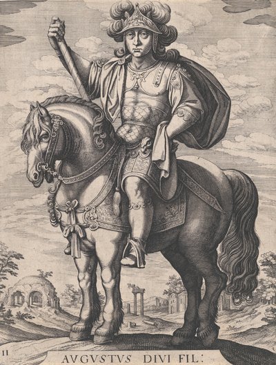 Plate 2: Emperor Augustus on Horseback, from 