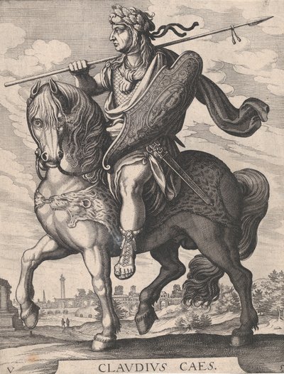 Plate 5: Emperor Claudius on Horseback, from 
