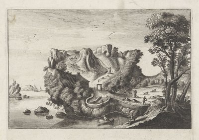Anthropomorphic Landscape in the Form of a Man