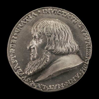 Friedrich the Elder, Margrave of Brandenburg-Ansbach (obverse) by Matthes Gebel