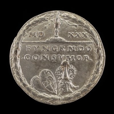 Shields and Helm (reverse) by Matthes Gebel