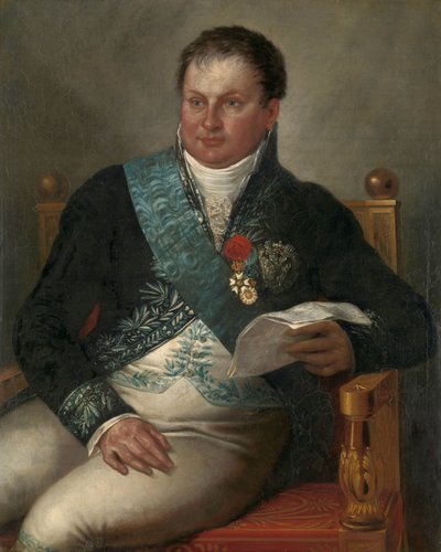 Portrait of Isaac Jan Alexander Gogel (1765-1821), Minister of Finance by Mattheus Ignatius van Bree