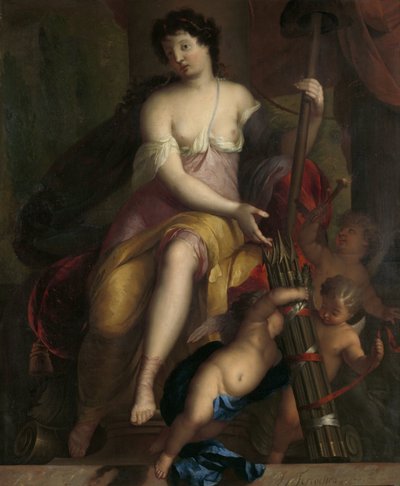 Allegory of Freedom by Mattheus Terwesten (signed by artist)