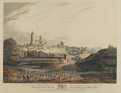 Marching the French Prisoners into Salamanca After the Battle, 1812 by Matthew Dubourg