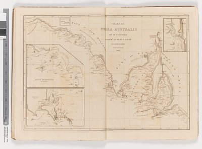 Chart of Terra Australis, South Coast, Sheet III by Matthew Flinders