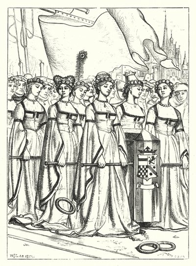 The Dead Bride by Matthew James (attr. to) Lawless