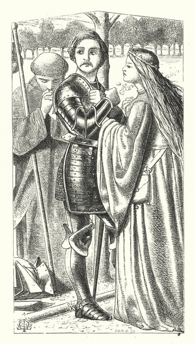 The Young Queen-Wife by Matthew James (attr. to) Lawless