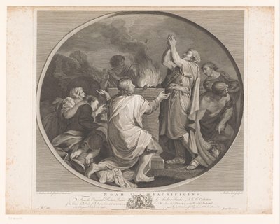 Sacrifice of Noah by Matthew Liart