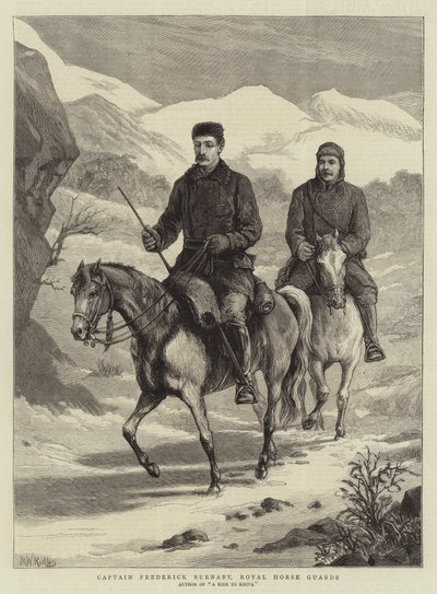 Captain Frederick Burnaby, Royal Horse Guards by Matthew White Ridley