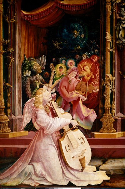Altarpiece of Issenheim: La Nativite (detail) by Matthias (c.1480 1528) Grunewald