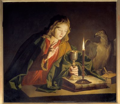 Saint John the Evangelist by Matthias (c.1600 p.1650) Stomer