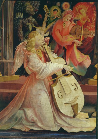 The Concert of Angels (detail) by Matthias Grünewald