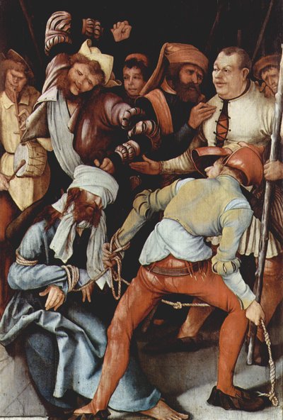 The Mocking of Christ by Matthias Grünewald