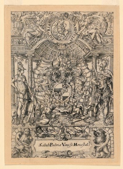 Arms of the Pfinzing von by Matthias Zündt