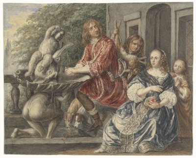Cornelis de Wit and His Family by Matthijs Maris