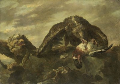 Eagles on the Cliffs by Matthijs Maris