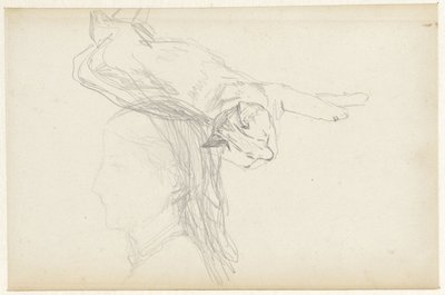 Study of a Lying Cat and a Girl