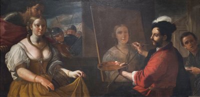 Apelles Paints Campaspe