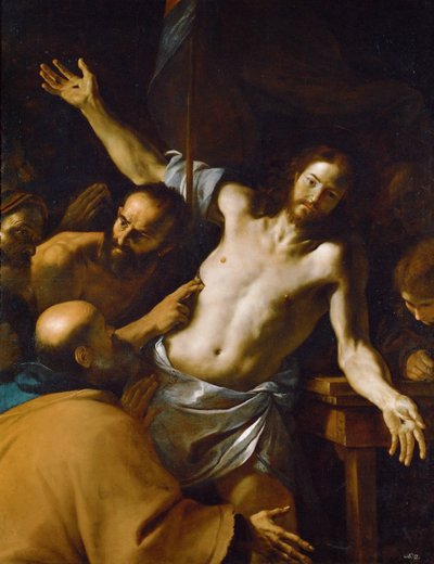 The Incredulity of Saint Thomas by Mattia Preti