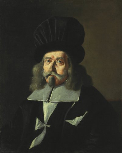 Portrait of a Grand Master of the Knights of Malta, Martin de Redin, c. 1660 by Mattia Preti