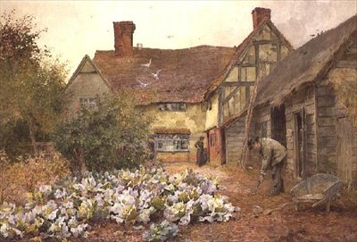 Tending the Cabbage Patch by Maud Naftel