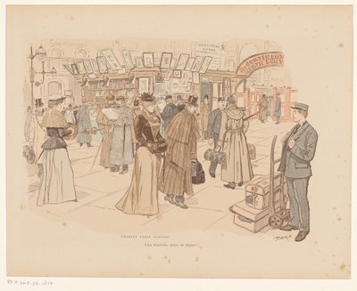 Charing Cross Station by Mauge