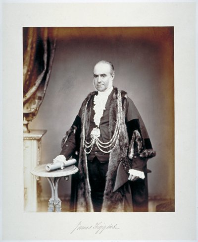 James Figgins, Sheriff of London, in shrieval costume by Maull and Co