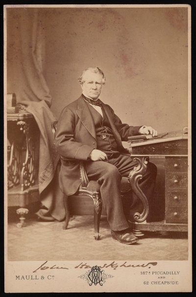 Portrait of John Hawkshaw by Maull and Co