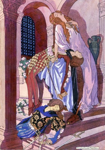 Death of Romeo and Juliet by Maurice Berty