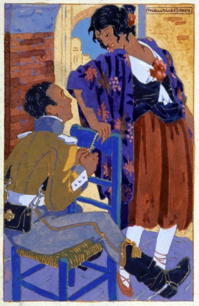 Don Jose and Carmen by Maurice Berty
